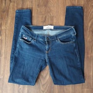 Women's Hollister Dark Wash Skinny Jeans Size 5R